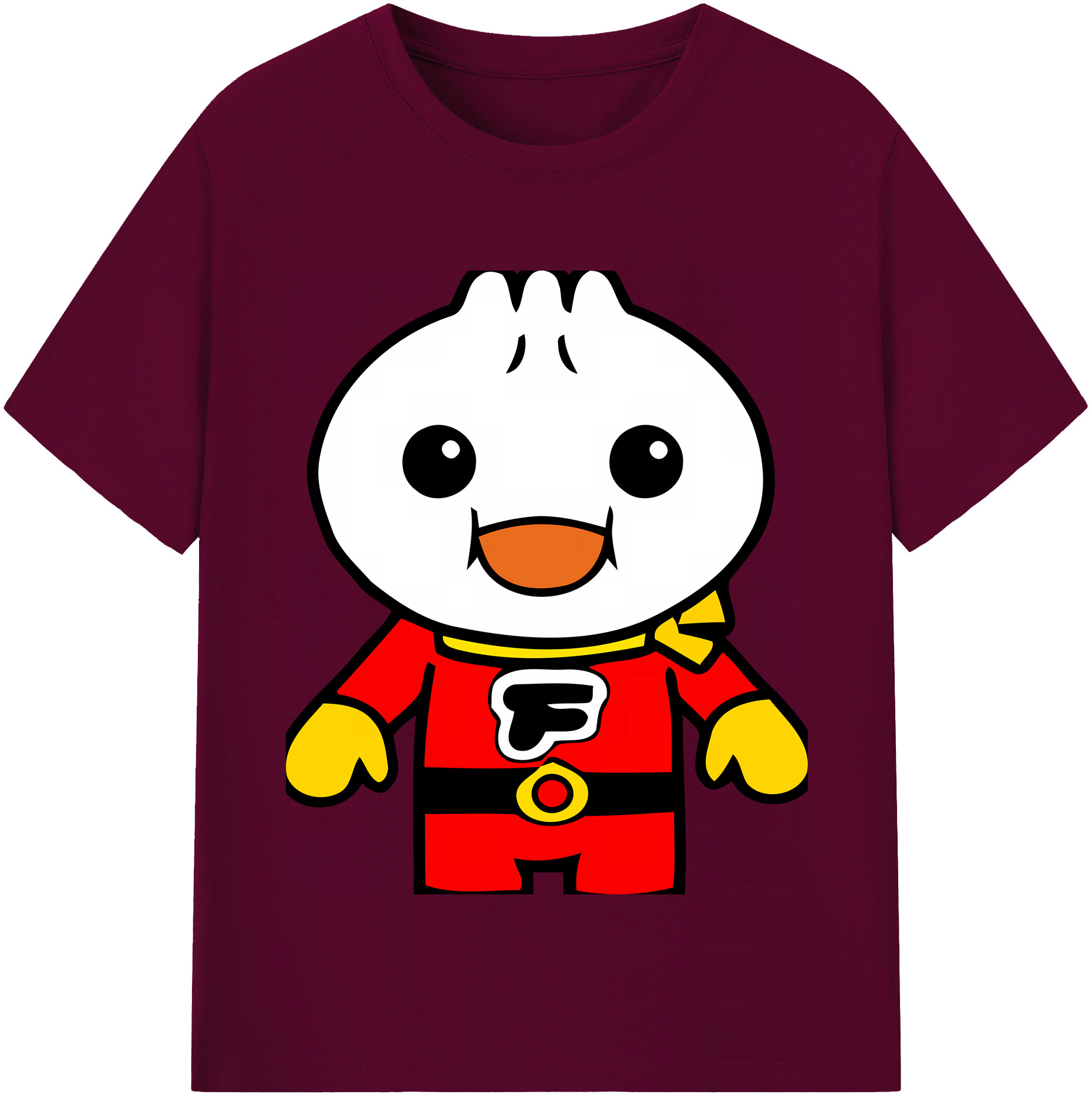 （画像用） アンパンマン Anpanman レディースカジュアルプリントTシャツ（綿100％）